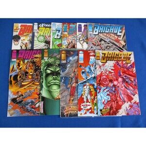 Brigade Image Comics Lot #1 8 9 10 12 13 14 15 16 17 25 Lot of 11 VF/NM
